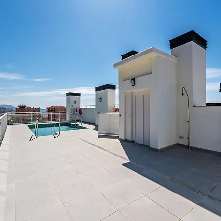 La Malagueta Pool & Parking Apartment *